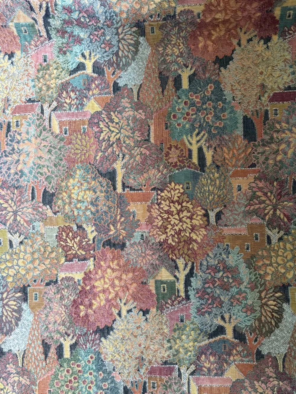 Vintage Kravet Villages Tapestry Fabric